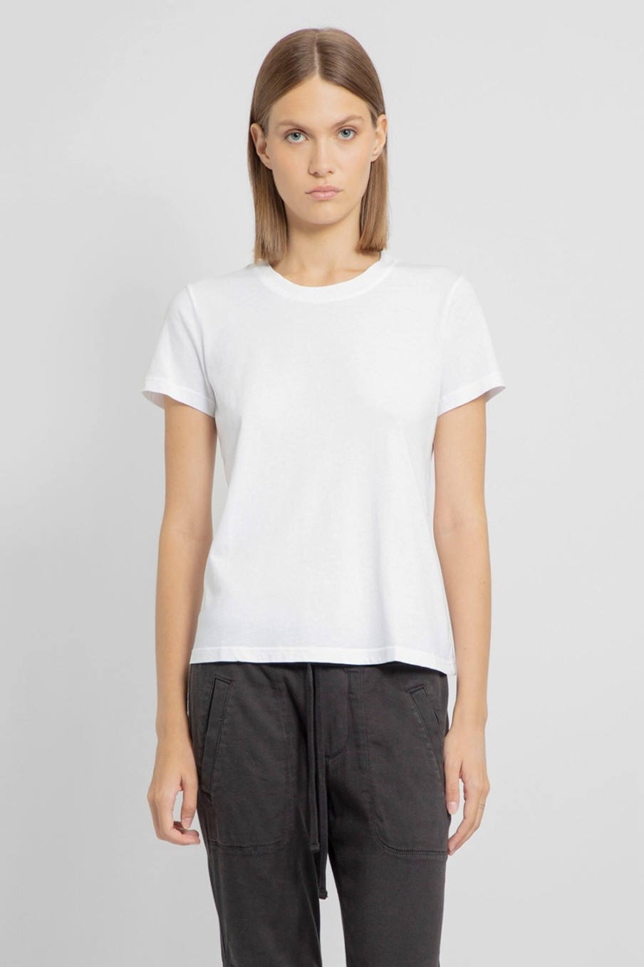 Women JAMES PERSE T-Shirts | James Perse Women'S White Vintage Little ...